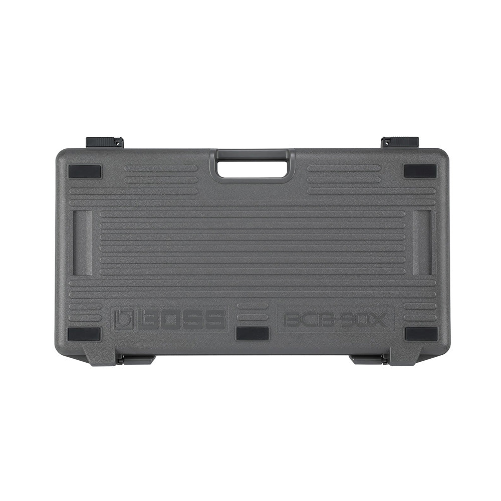 Boss BCB90X Pedal Board Top ; Boss BCB90X Pedal Board Inner ; Boss BCB90X Pedal Board Overview ; Boss BCB90X Pedal Board Handle ; Boss BCB90X Pedal Board Bottom