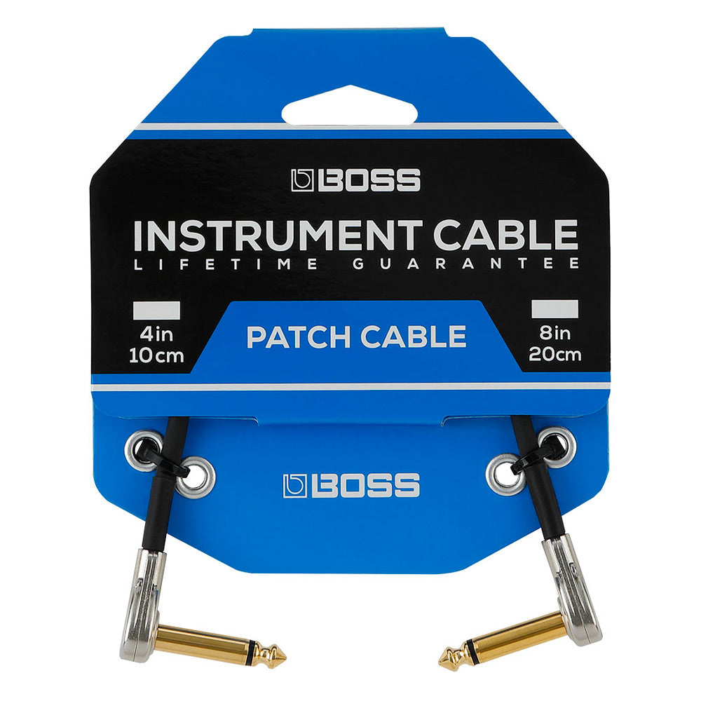 Boss BPC-8 Pancake 8" Patch Cable ; Boss BPC-8 Pancake 8" Patch Cable Plugs