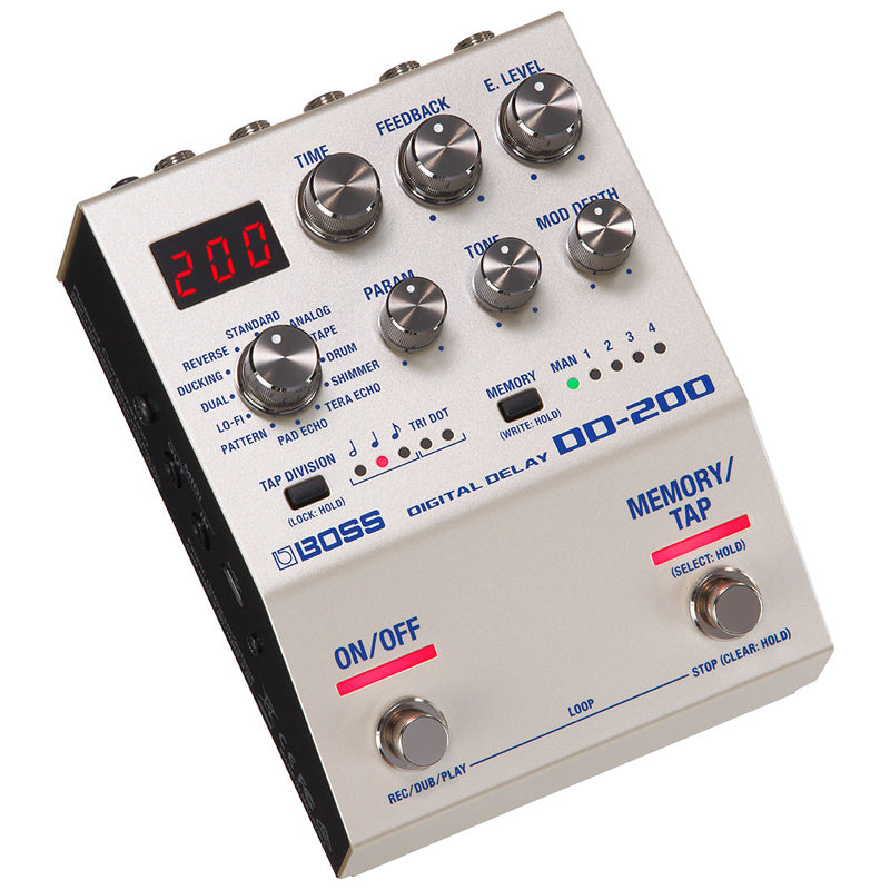Boss DD200 ; Boss DD-200 Digital Delay ; Boss DD-200 Digital Delay