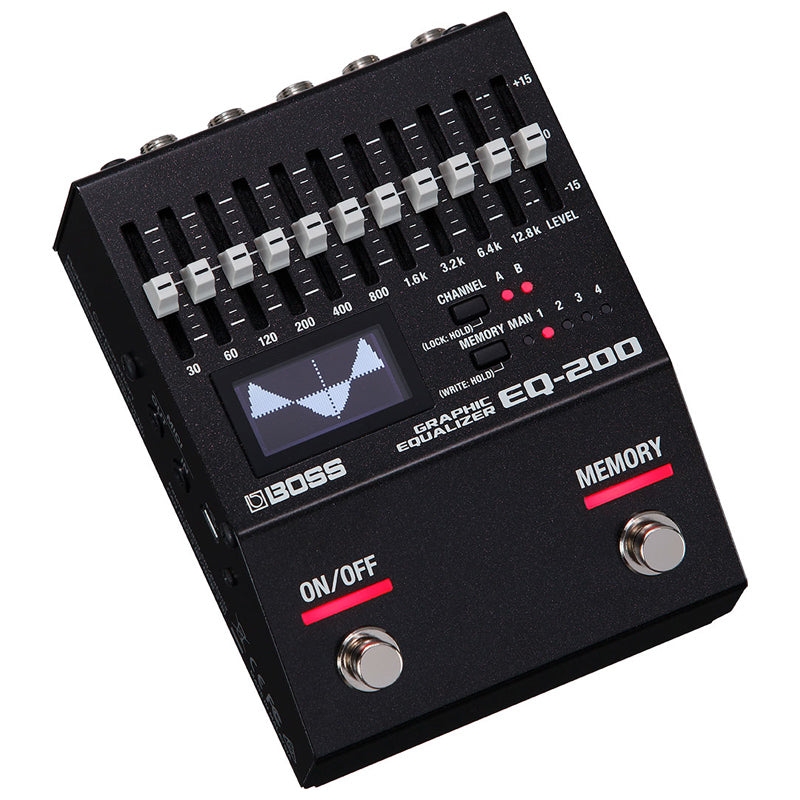 Boss EQ200 ; Boss EQ-200 Graphic Equalizer ; Boss EQ-200 Graphic Equalizer