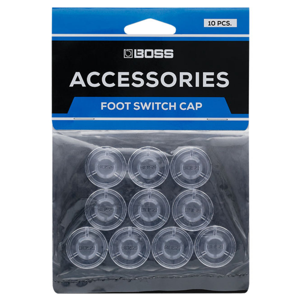 Boss FSC10 Footswitch Caps 10-Pack Packaging ; Boss FSC10 Footswitch Caps 10-Pack Individual cap