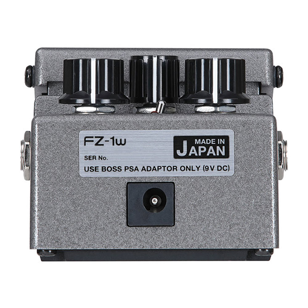 Boss FZ1W Waza Craft Fuzz Top ; Boss FZ1W Waza Craft Fuzz Overview ; Boss FZ1W Waza Craft Fuzz Topside