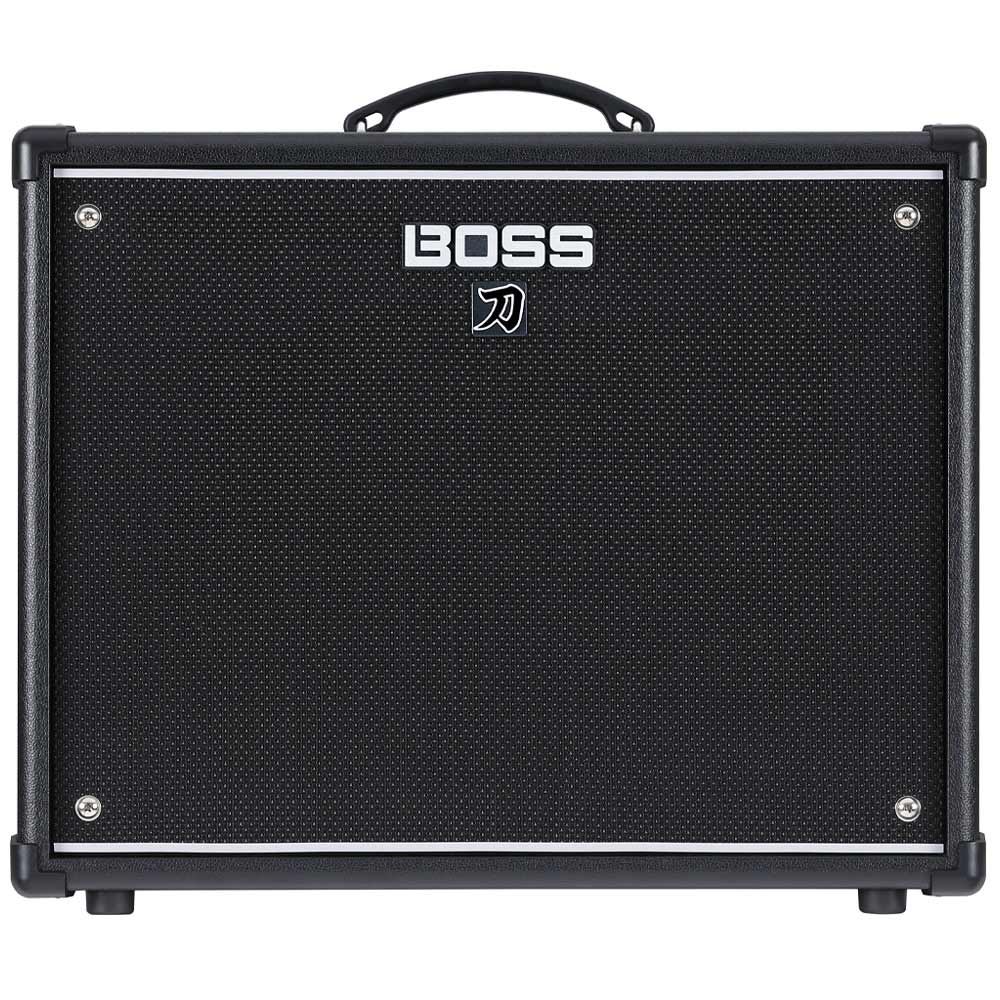 Boss KATANA 100 Gen 3 Guitar Amplifier Front ; Boss KATANA 100 Gen 3 Guitar Amplifier Top ; Boss KATANA 100 Gen 3 Guitar Amplifier Rear