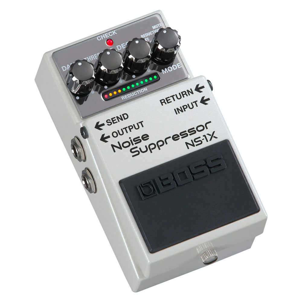 Boss NS-1X Noise Suppressor Front ; Boss NS-1X Noise Suppressor Angle ; Boss NS-1X Noise Suppressor Rear