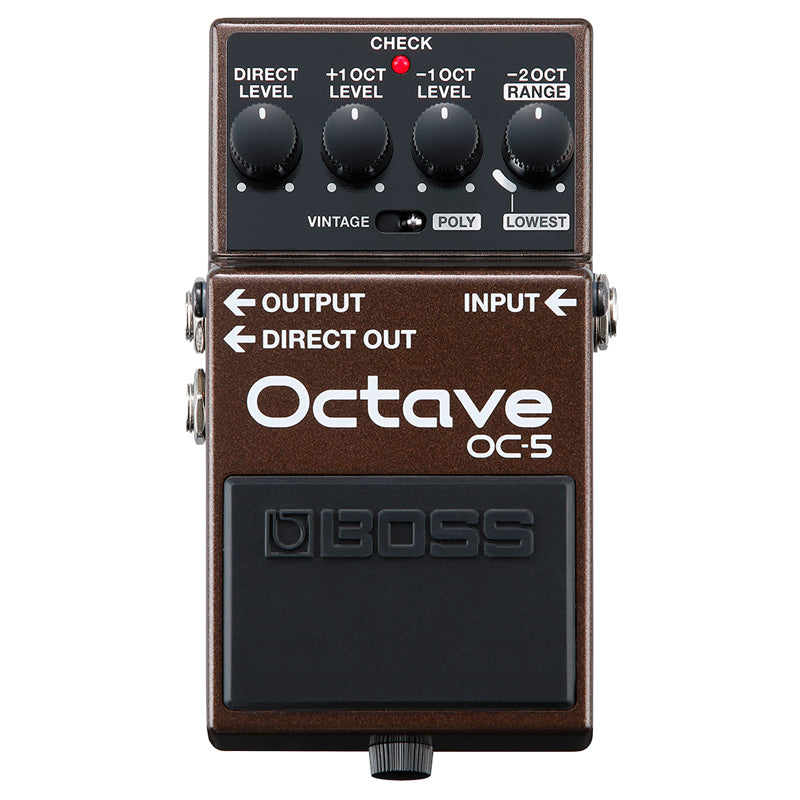 Boss OC-5 Octave Pedal ; Boss OC-5 Octave Guitar Effect Pedal ; Boss OC-5 Octave Guitar Effect Pedal