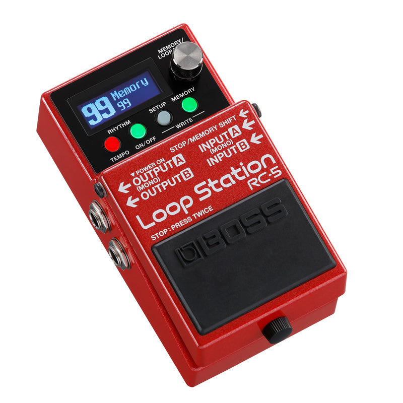 Boss RC-5 Loop Station ; Boss RC-5 ; Boss RC-5 Loop Station Rear