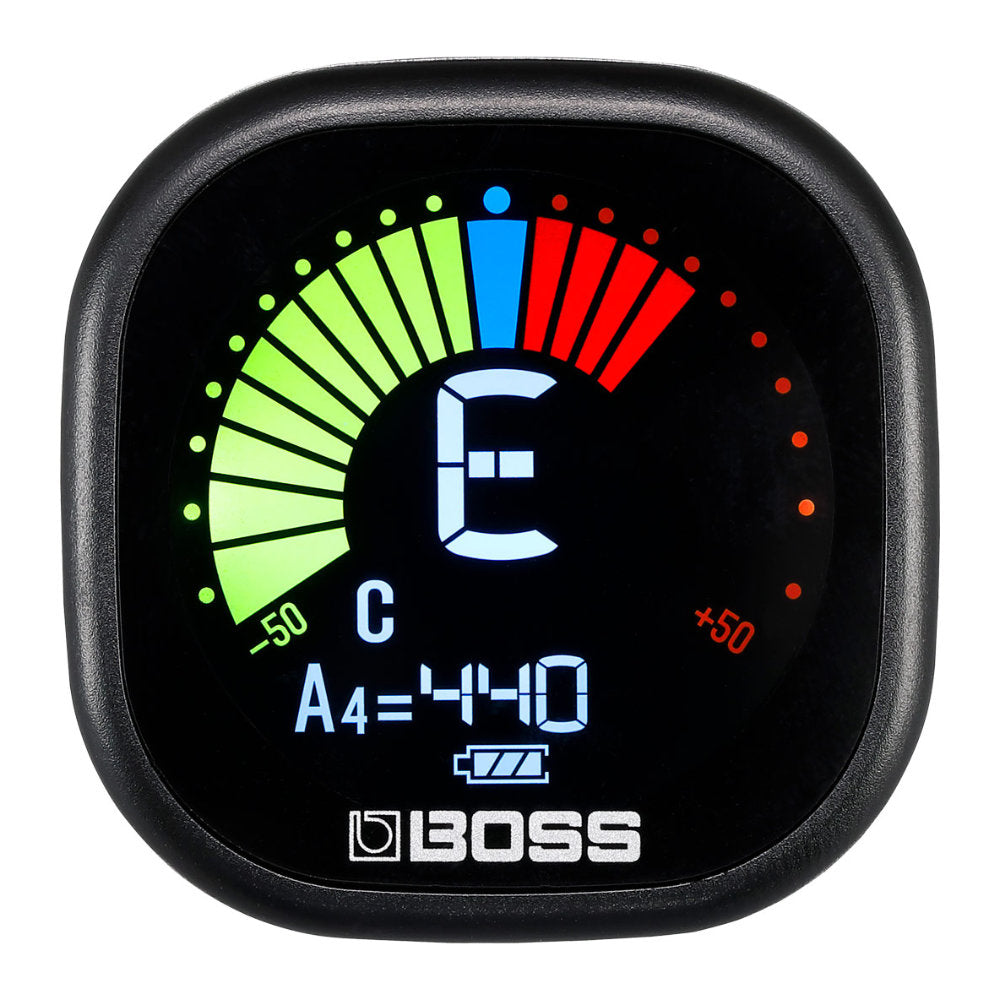 Boss TU-05 Tuner Screen View ; Boss TU-05 Tuner Full View ; Boss TU-05 Tuner Bottom View ; Boss TU-05 Tuner Back View