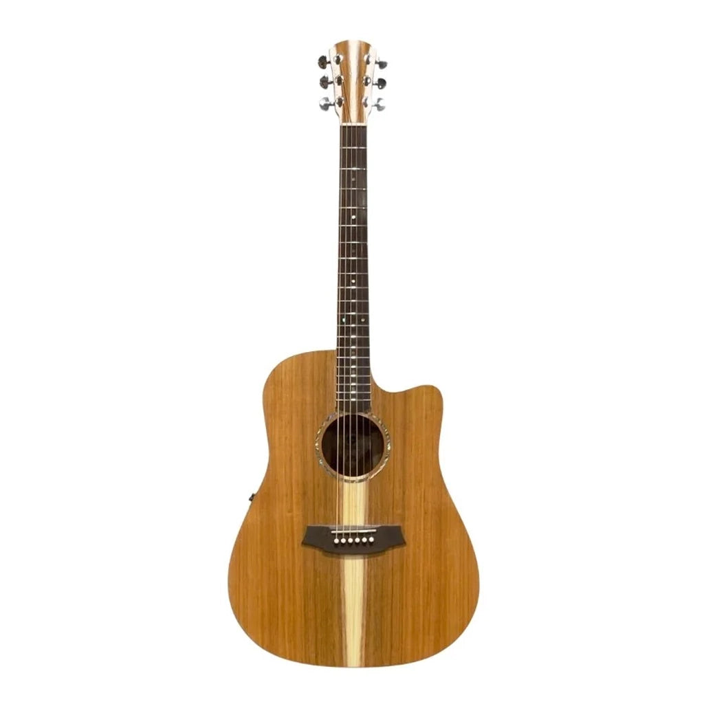 Cole Clark Studio FL1EC All-Blackwood Dreadnought Acoustic Guitar