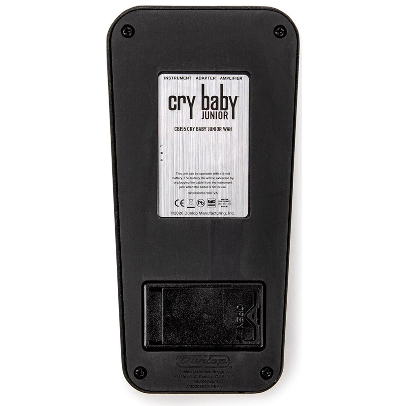 Cry Baby Junior Wah front ; Cry Baby Junior Wah side ; Cry Baby Junior Wah Pedal ; Cry Baby Junior Wah detail ; Cry Baby Junior Wah under