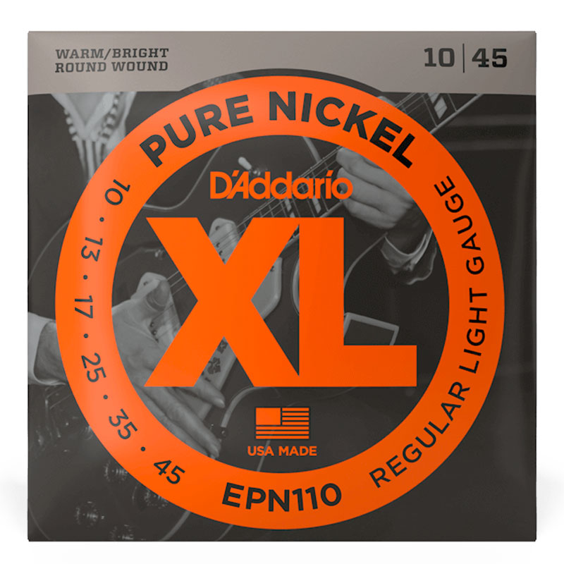 Daddario EPN110 Pure Nickel Strings