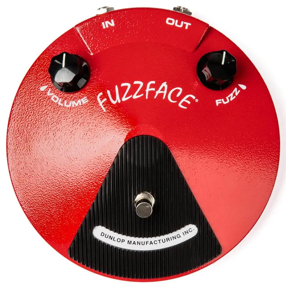 Dunlop Manufacturing JHF2 Germanium Fuzz Face Front ; Dunlop Manufacturing JHF2 Germanium Fuzz Face Side ; Dunlop Manufacturing JHF2 Germanium Fuzz Face Top