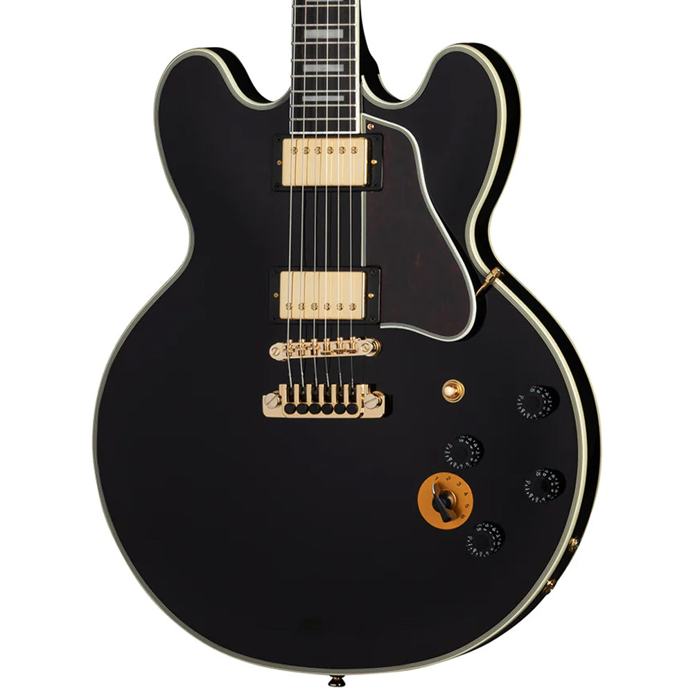 Epiphone B.B. King Lucille Close View ; Epiphone B.B. King Lucille Full View ; Epiphone B.B. King Lucille Back View