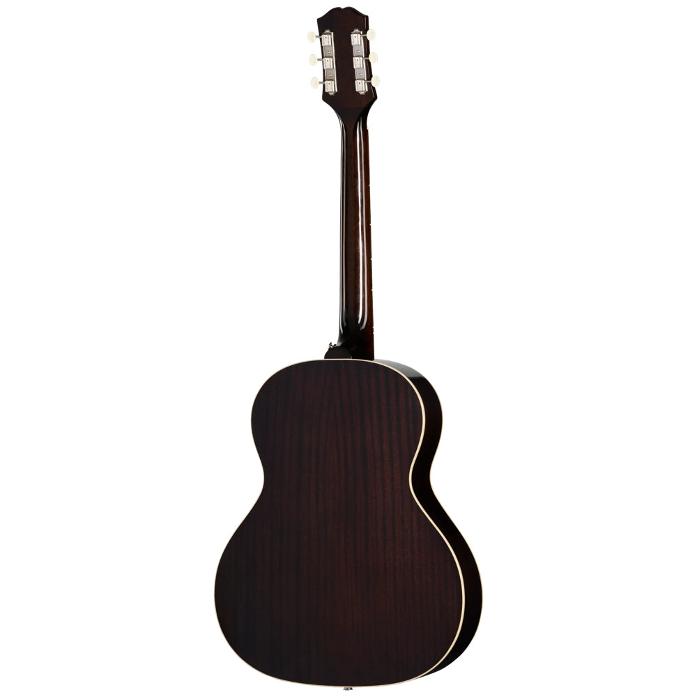 Epiphone Blues King Studio Dark Burst Body View ; Epiphone Blues King Studio Dark Burst Full View ; Epiphone Blues King Studio Dark Burst Back View