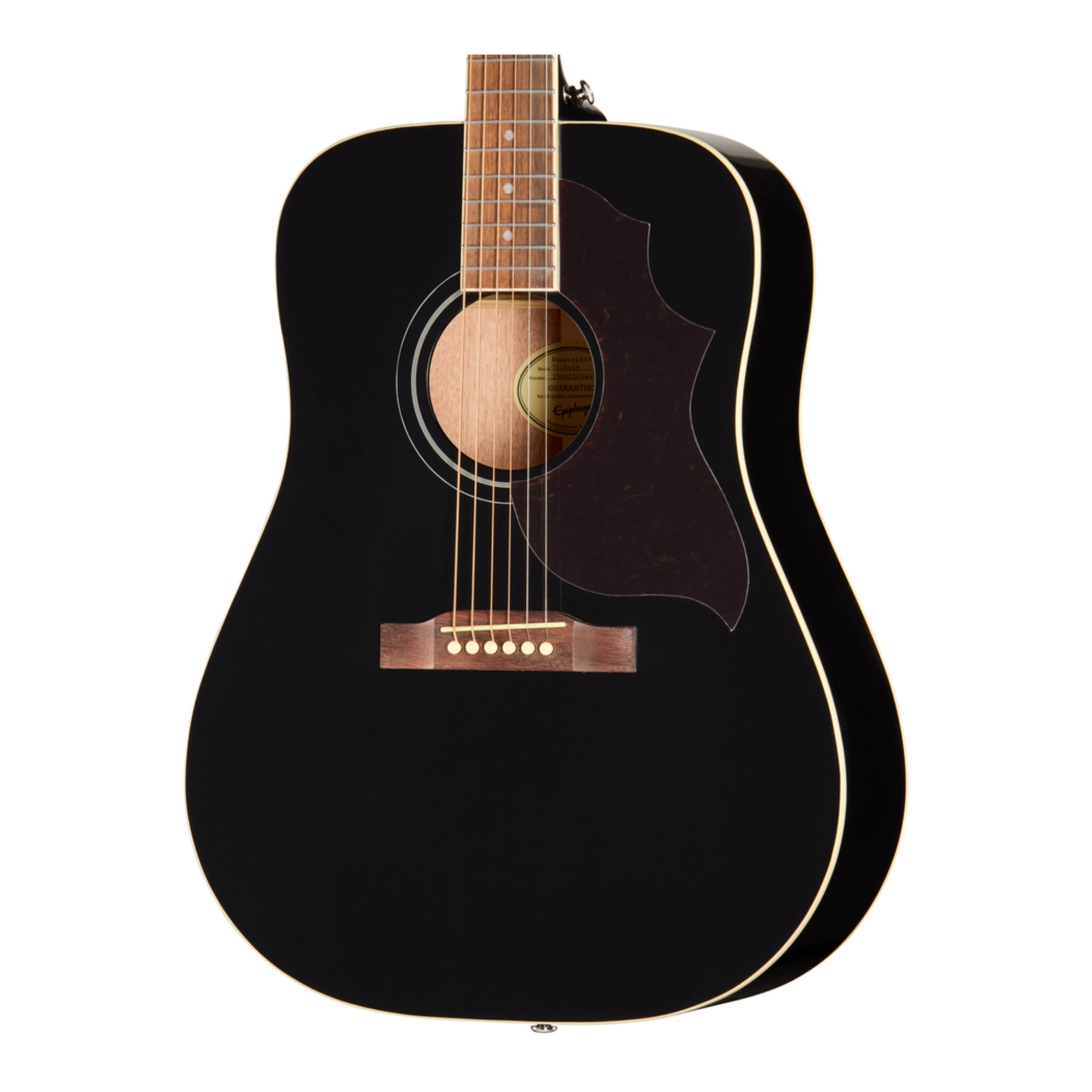 Epiphone Hummingbird Tribute Acoustic Guitar (Ebony)