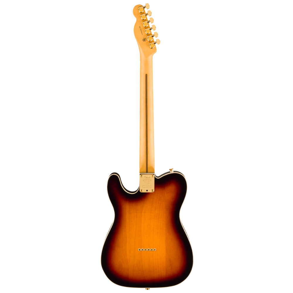 Fender 75th Anniversary American Professional Custom Telecaster 2-Colour Sunburst Body View ; Fender 75th Anniversary American Professional Custom Telecaster 2-Colour Sunburst Full ; Fender 75th Anniversary American Professional Custom Telecaster 2-Colour Sunburst Back View