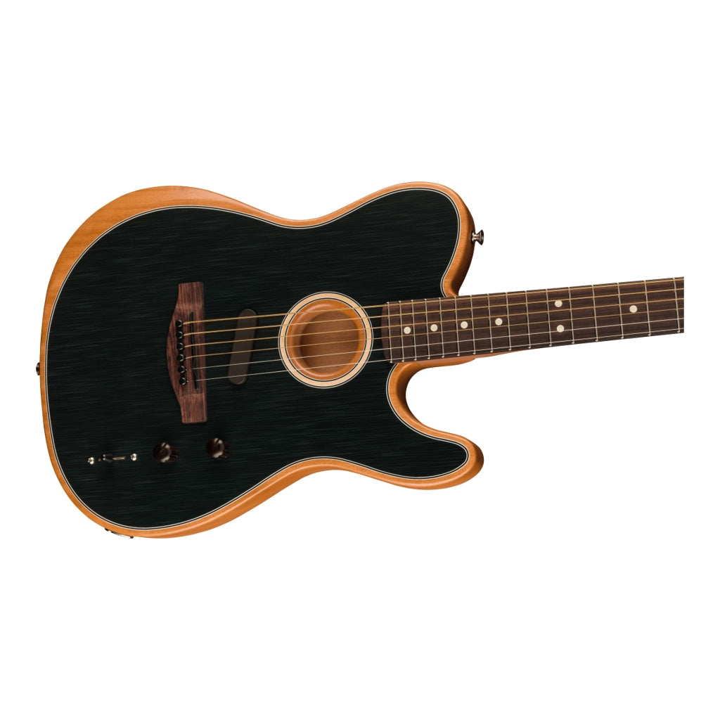 Fender Acoustasonic Player Telecaster Rosewood Fingerboard (Brushed Black)