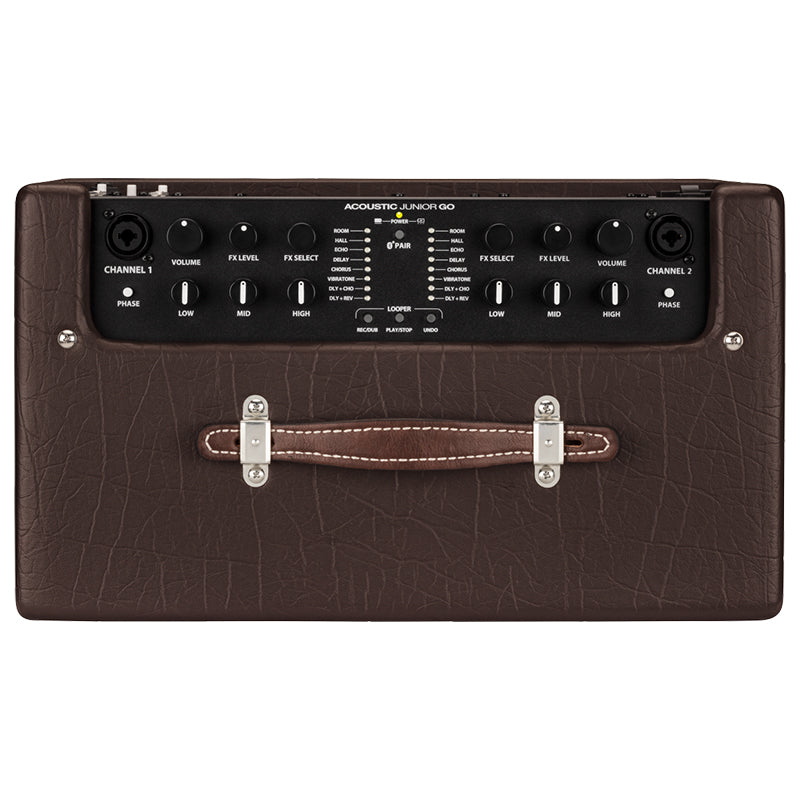 Fender Acoustic Junior Go Acoustic Amplifier ; Fender Acoustic Junior GO Acoustic Guitar Amplifier ; Fender Acoustic Junior Go Rear