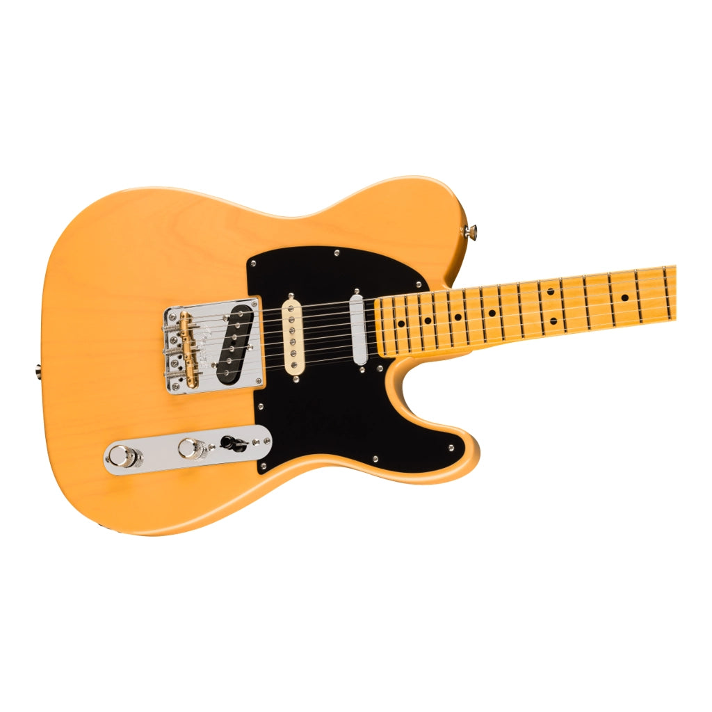 Fender American Professional Hotshot Telecaster Maple Fingerboard (Butterscotch Blonde) Angled View