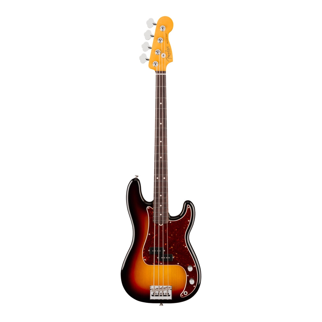 Fender American Professional Precision Bass Rosewood Fingerboard (3-Colour Sunburst) Full View