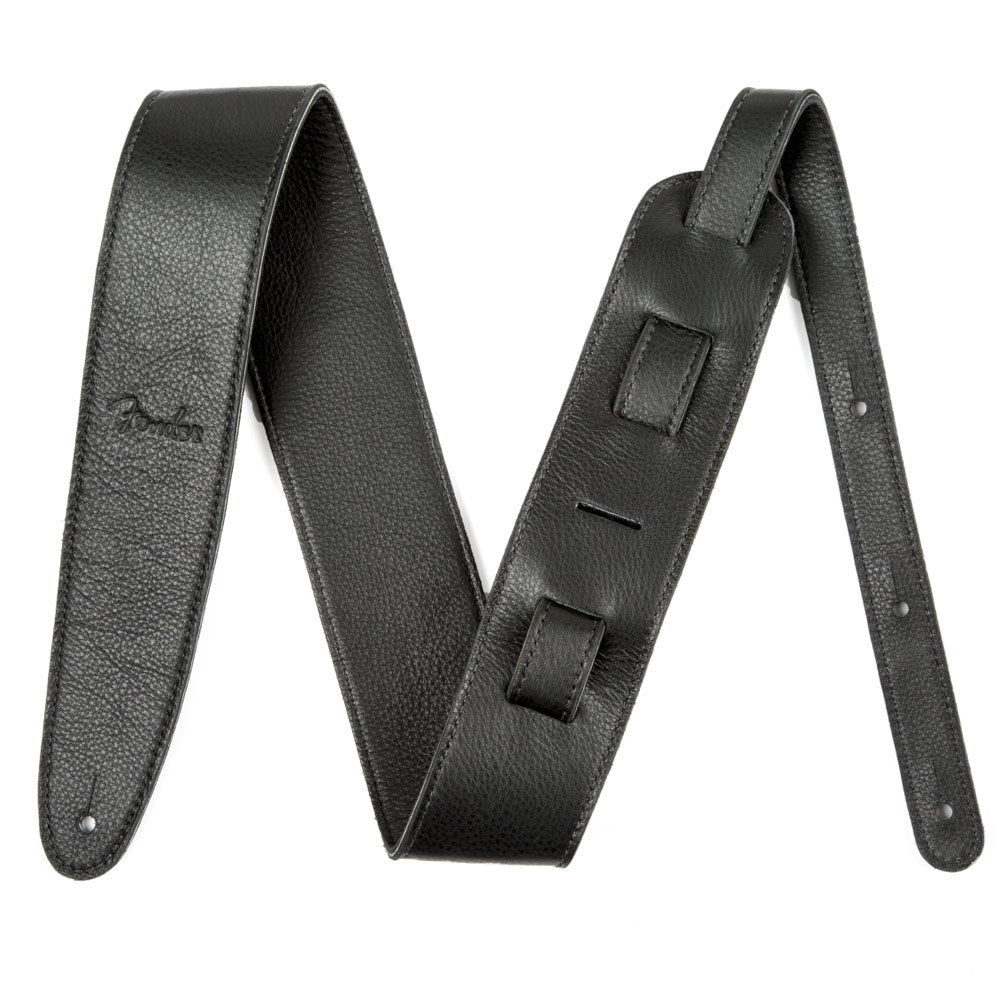 Fender Artisan Leather Strap 2.5" Black