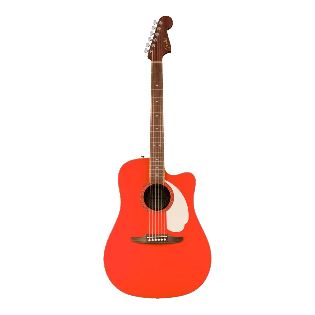 Fender California Standard Redondo CE Acoustic/Electric Guitar (Fiesta Red)