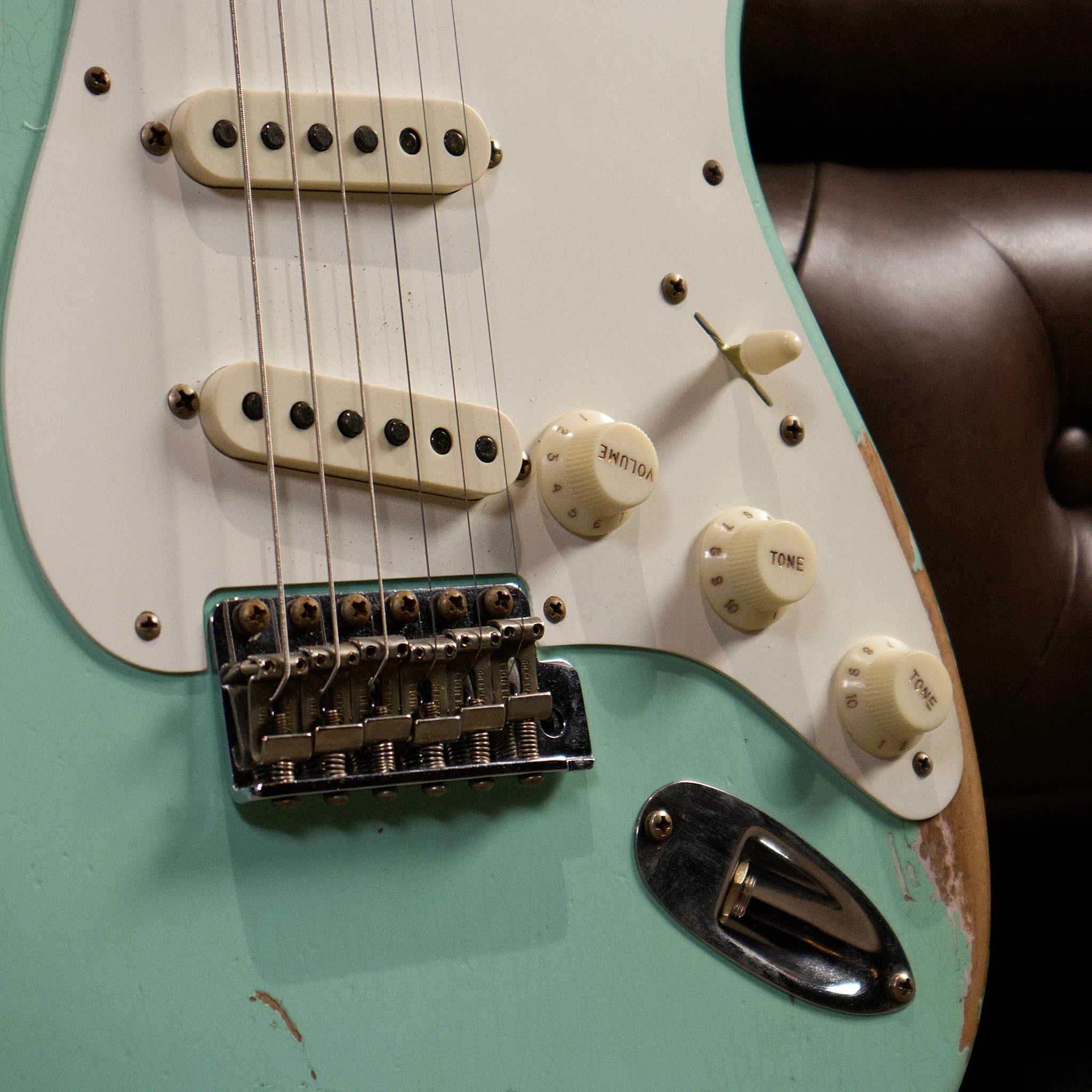 Fender Custom Shop 1957 Stratocaster Heavy Relic (Aged Surf Green)