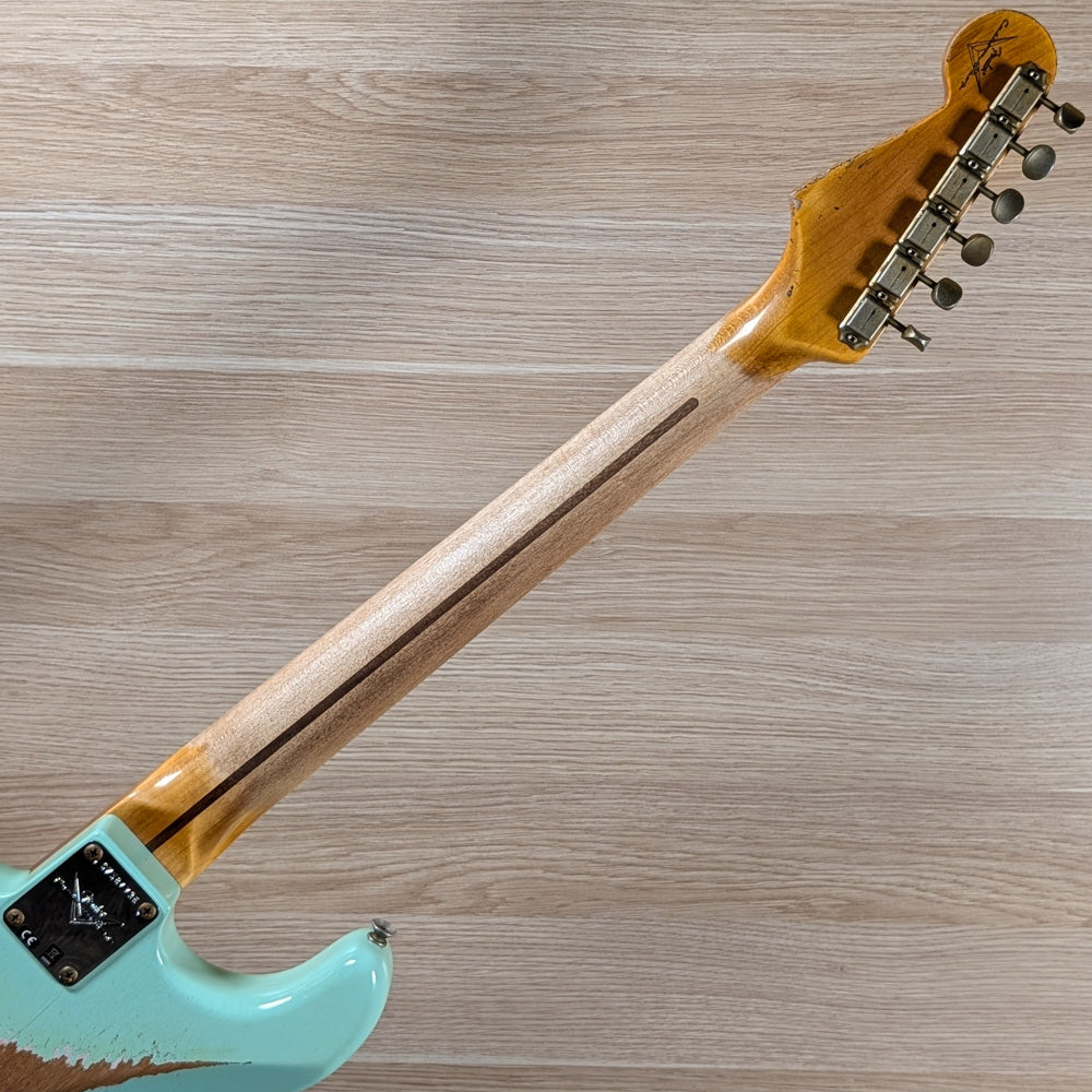 Fender Custom Shop 1957 Stratocaster Heavy Relic (Aged Surf Green) ; Fender Custom Shop 1957 Stratocaster Heavy Relic (Aged Surf Green) ; Fender Custom Shop 1957 Stratocaster Heavy Relic (Aged Surf Green) ; Fender Custom Shop 1957 Stratocaster Heavy Relic (Aged Surf Green)