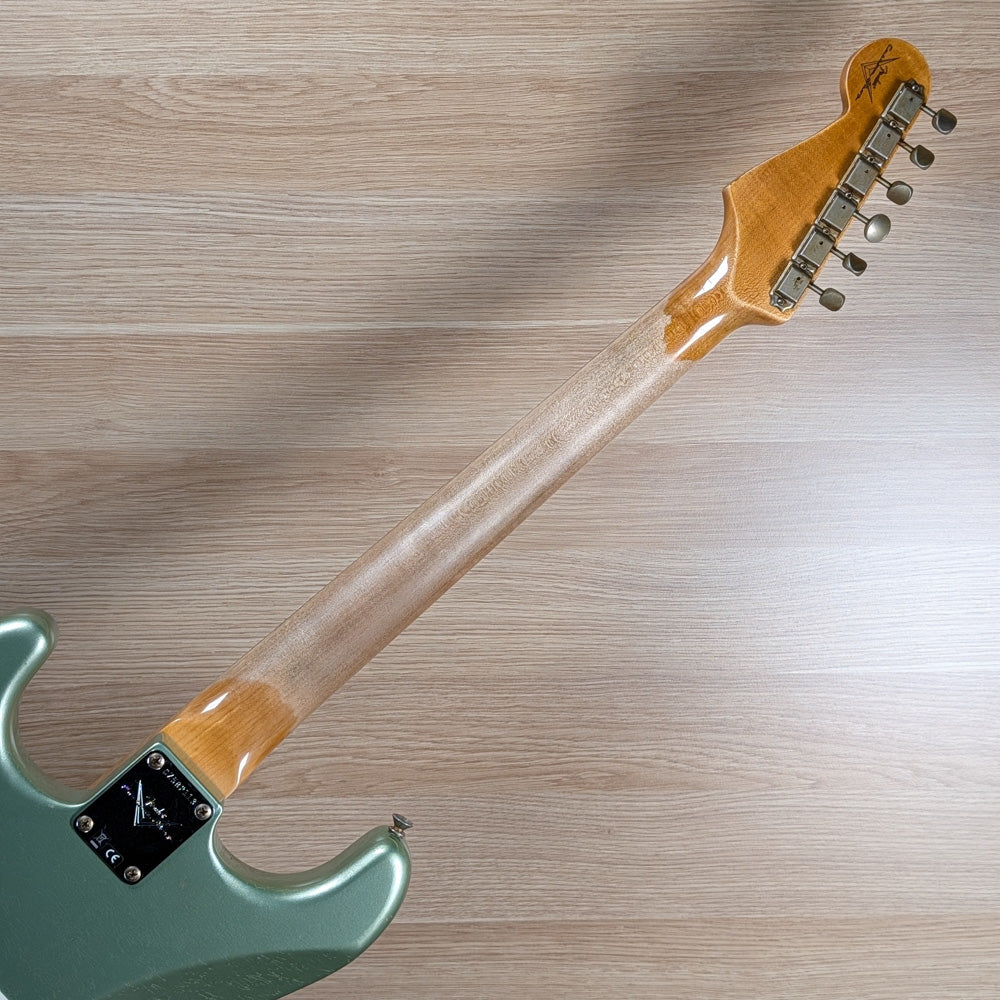 Fender Custom Shop 1959 Stratocaster Journeyman Relic (Faded Aged Sage Green Metallic) ; Fender Custom Shop 1959 Stratocaster Journeyman Relic (Faded Aged Sage Green Metallic) ; Fender Custom Shop 1959 Stratocaster Journeyman Relic (Faded Aged Sage Green Metallic) ; Fender Custom Shop 1959 Stratocaster Journeyman Relic (Faded Aged Sage Green Metallic)