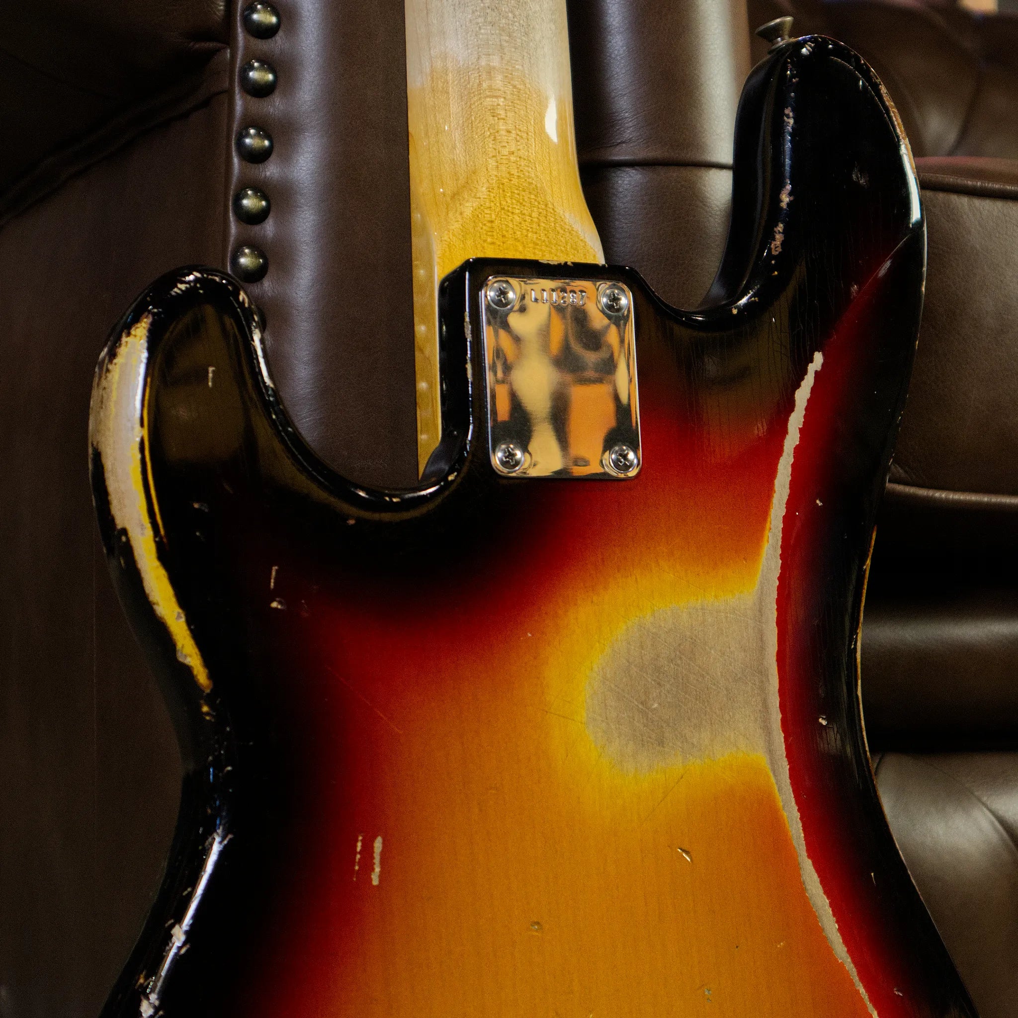 Pre-Owned 2014 Fender Custom Shop 1964 L-Series Precision Bass (Bleached 3-Colour Sunburst)