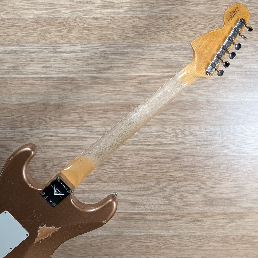 Fender Custom Shop 1967 Stratocaster Relic w/ Closet Classic Hardware (Aged Faded Metallic Gold) ; Fender Custom Shop 1967 Stratocaster Relic w/ Closet Classic Hardware (Aged Firemist Gold) ; Fender Custom Shop 1967 Stratocaster Relic w/ Closet Classic Hardware (Aged Firemist Gold) ; Fender Custom Shop 1967 Stratocaster Relic w/ Closet Classic Hardware (Aged Firemist Gold)