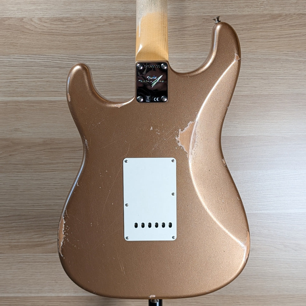 Fender Custom Shop 1967 Stratocaster Relic w/ Closet Classic Hardware (Aged Faded Metallic Gold) ; Fender Custom Shop 1967 Stratocaster Relic w/ Closet Classic Hardware (Aged Firemist Gold) ; Fender Custom Shop 1967 Stratocaster Relic w/ Closet Classic Hardware (Aged Firemist Gold) ; Fender Custom Shop 1967 Stratocaster Relic w/ Closet Classic Hardware (Aged Firemist Gold)