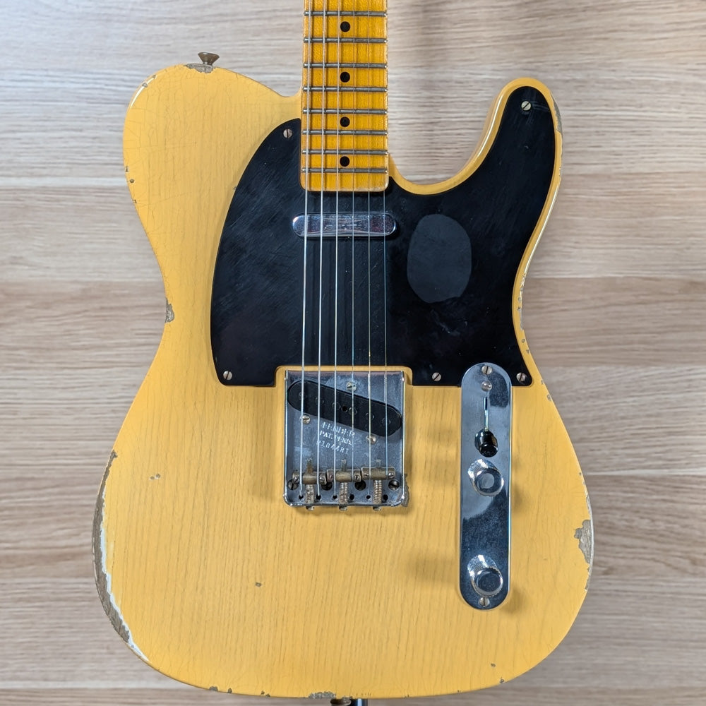 Fender Custom Shop Broadcaster ; Fender Custom Shop 70th Anniversary Limited Edition Broadcaster Relic (Aged Nocaster Blonde) ; Fender Custom Shop 70th Anniversary Limited Edition Broadcaster Relic (Aged Nocaster Blonde) ; Fender Custom Shop 70th Anniversary Limited Edition Broadcaster Relic (Aged Nocaster Blonde) ; Fender Custom Shop 70th Anniversary Limited Edition Broadcaster Relic (Aged Nocaster Blonde) ; Fender Custom Shop 70th Anniversary Limited Edition Broadcaster Relic (Aged Nocaster Blonde)