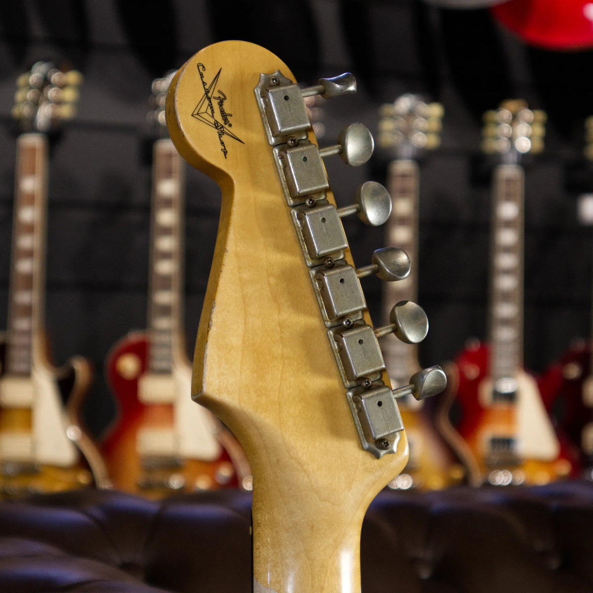 Fender Custom Shop Michael Landau 1963 Stratocaster Relic (Fiesta Red over 3-Colour Sunburst)