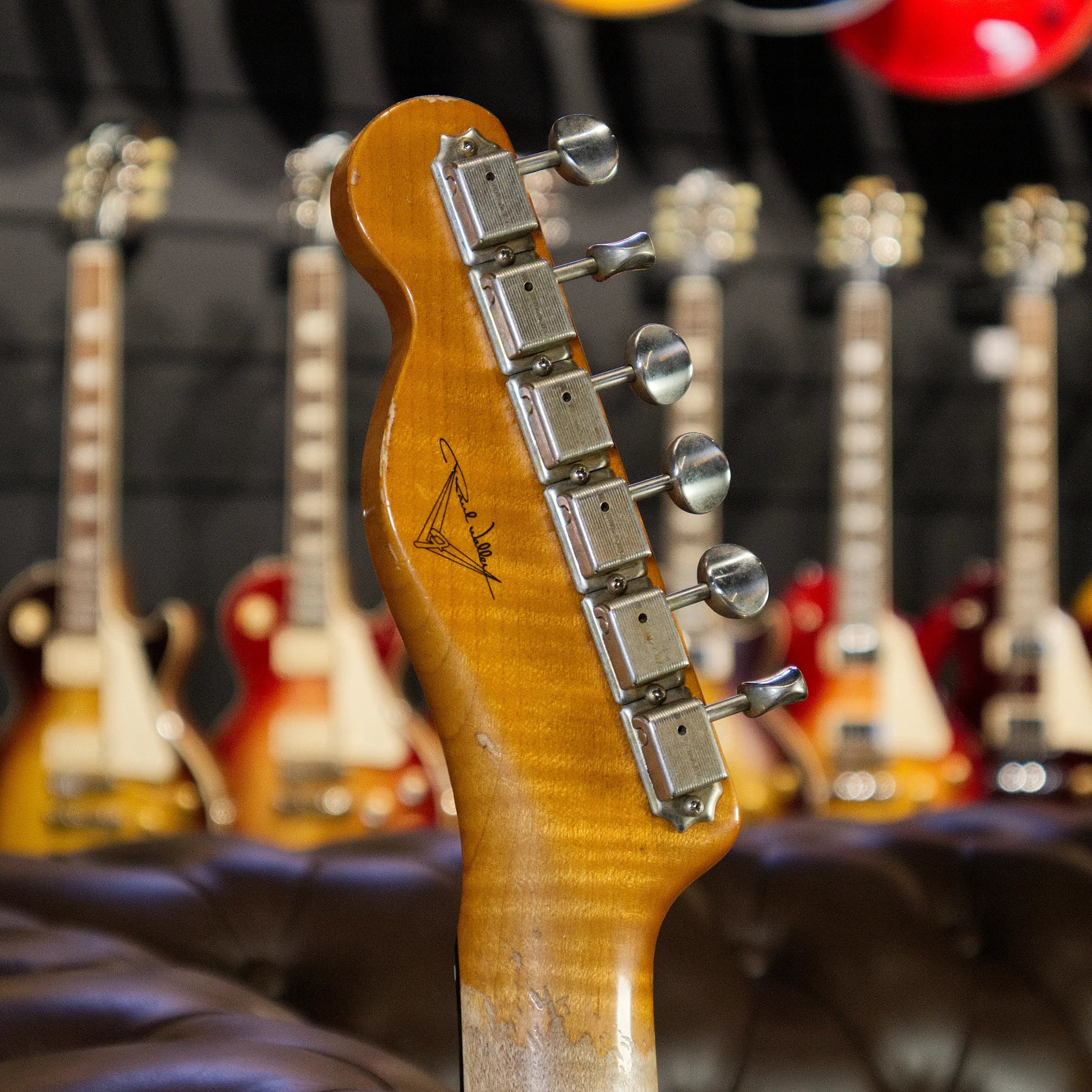 Fender Custom Shop Masterbuilt Paul Waller 1960 HS Telecaster Relic (Sienna Sunburst)