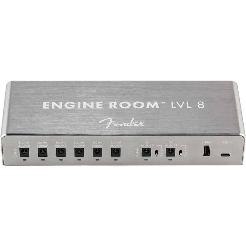 Fender Engine Room LVL8 front ; Fender Engine Room LVL8 cables ; Fender Engine Room LVL8 back