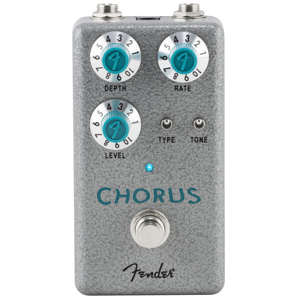 Fender Hammertone Chorus Pedal Front ; Fender Hammertone Chorus Pedal Front ; Fender Hammertone Chorus Pedal Top