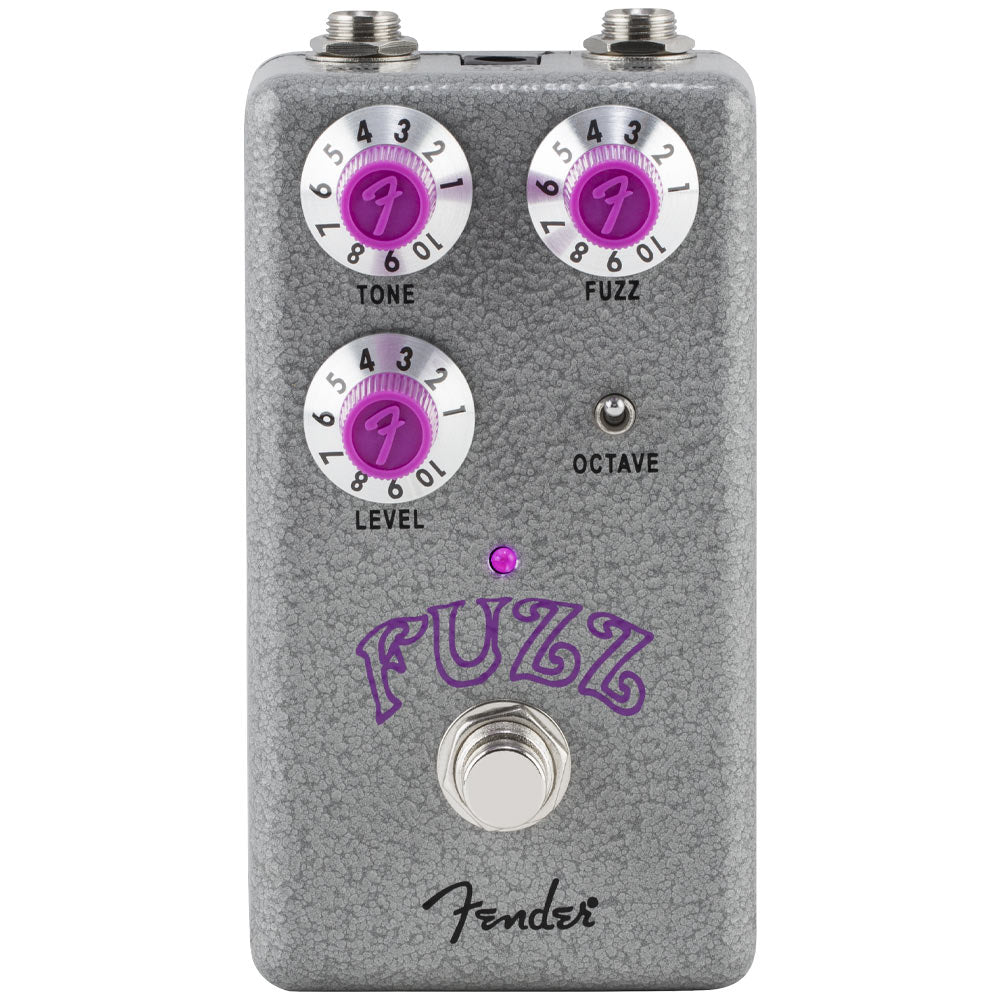 Fender Hammertone Fuzz Pedal Front ; Fender Hammertone Fuzz Pedal Top ; Fender Hammertone Fuzz Pedal Above