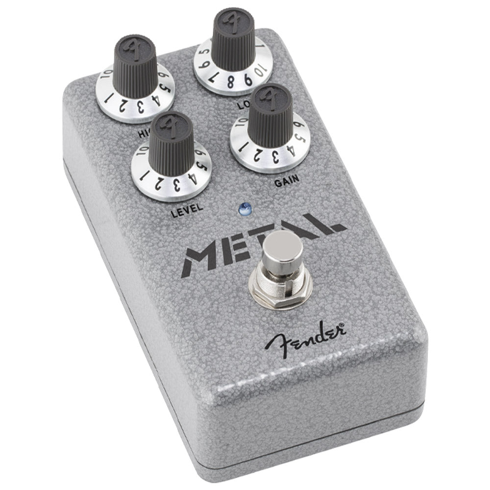 Fender Hammertone Metal Pedal Front ; Fender Hammertone Metal Pedal Top ; Fender Hammertone Metal Pedal Above