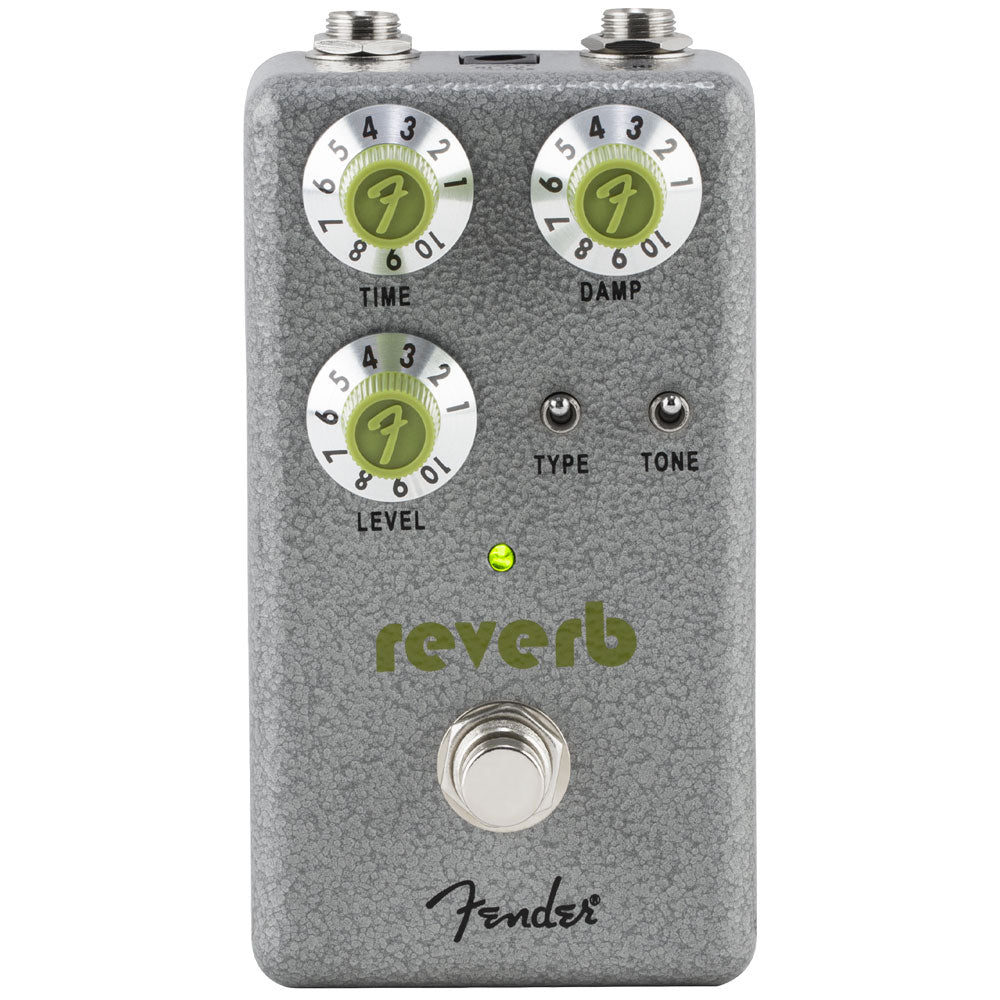 Fender Hammertone Reverb Pedal Front ; Fender Hammertone Reverb Pedal Front ; Fender Hammertone Reverb Pedal Top