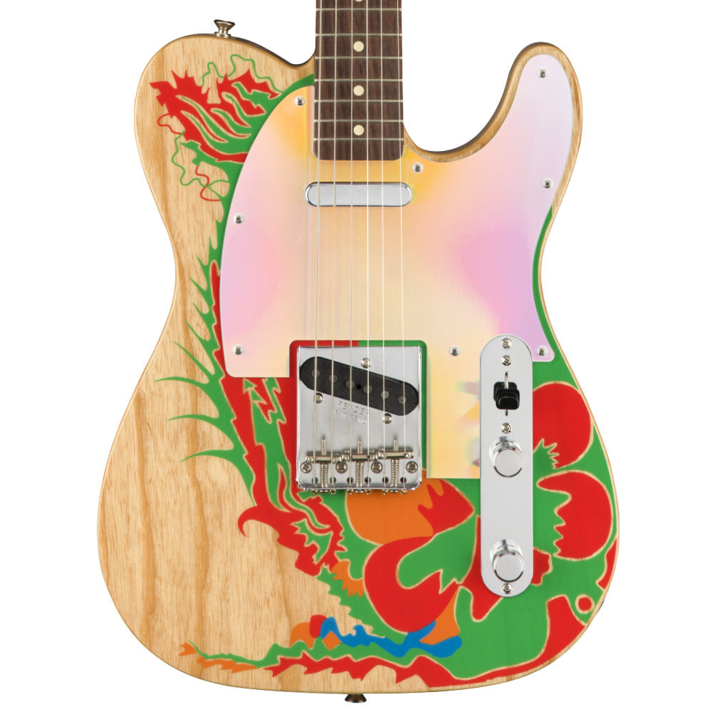 Fender Jimmy Page Signature Telecaster Natural Body View ; Fender Jimmy Page Signature Telecaster Natural Full View ; Fender Jimmy Page Signature Telecaster Natural Back View