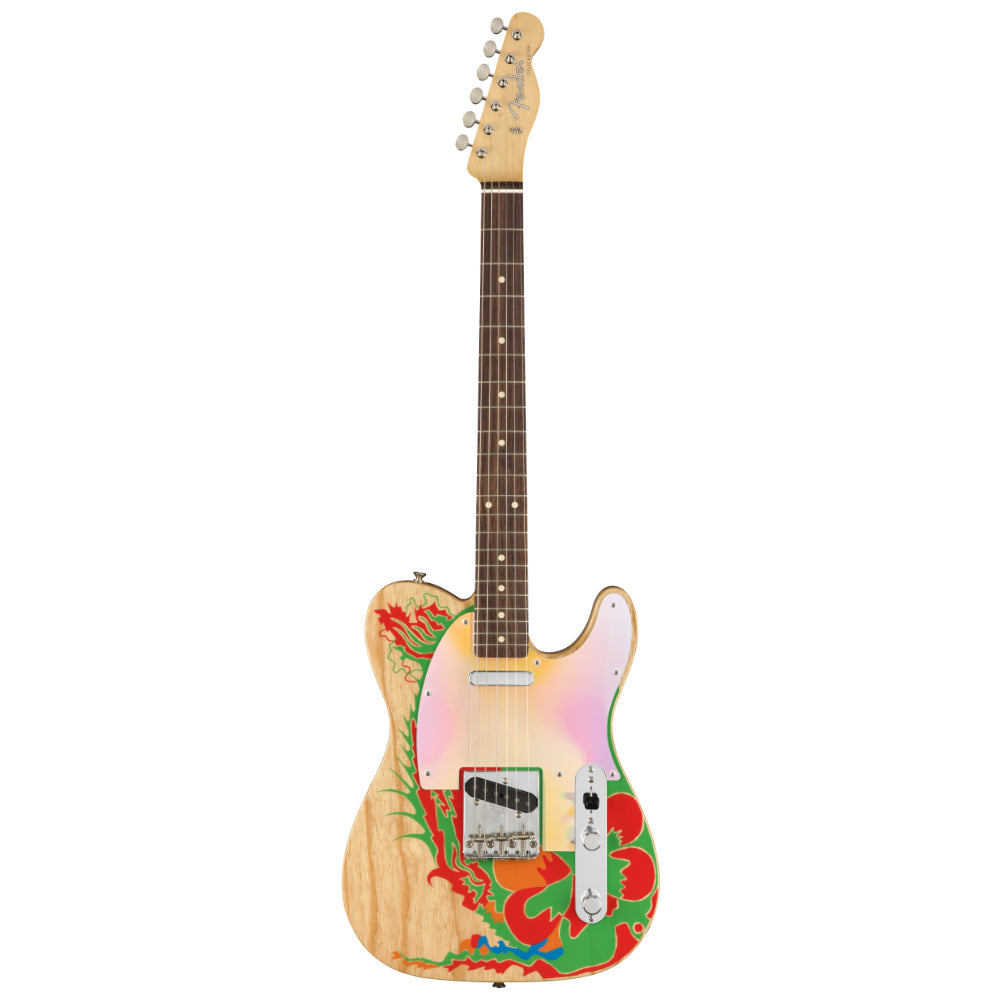 Fender Jimmy Page Signature Telecaster Natural Body View ; Fender Jimmy Page Signature Telecaster Natural Full View ; Fender Jimmy Page Signature Telecaster Natural Back View
