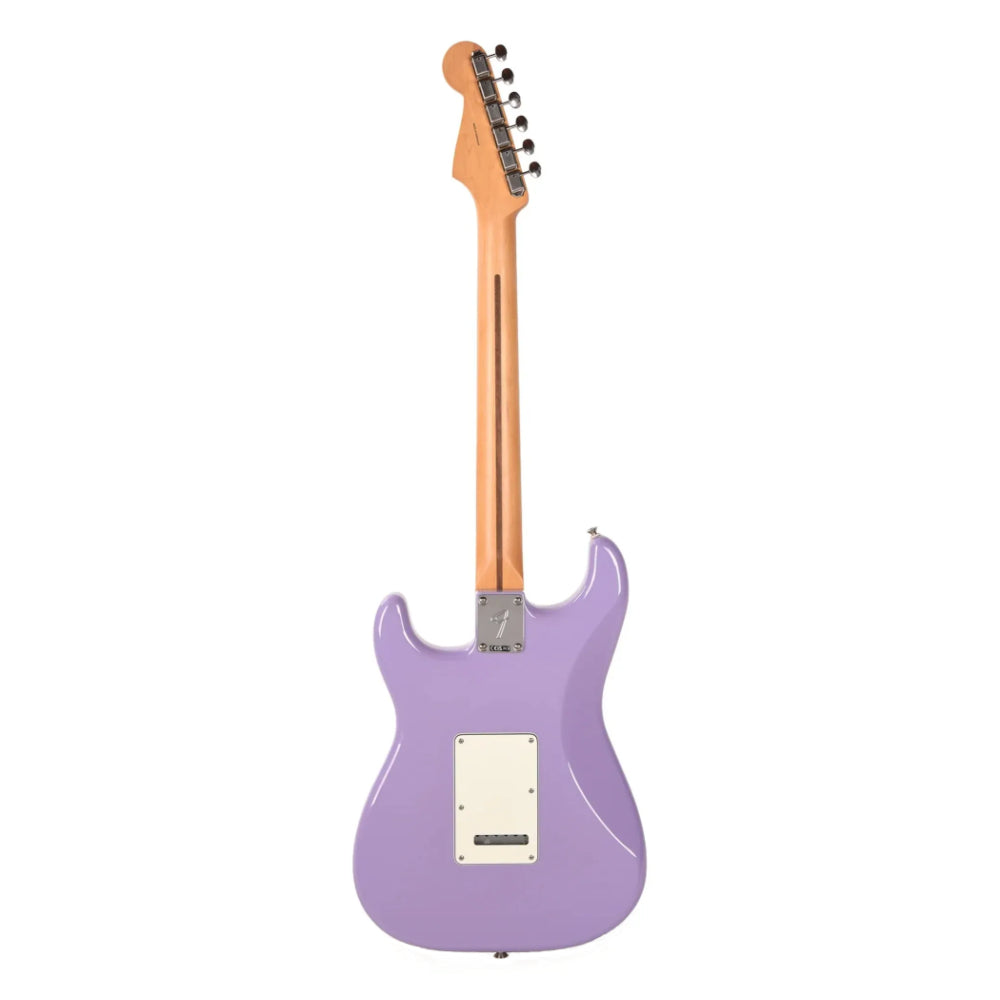 Fender Limited Edition Player II Stratocaster Lavender Haze Body View ; Fender Limited Edition Player II Stratocaster Lavender Haze Full View ; Fender Limited Edition Player II Stratocaster Lavender Haze Back View