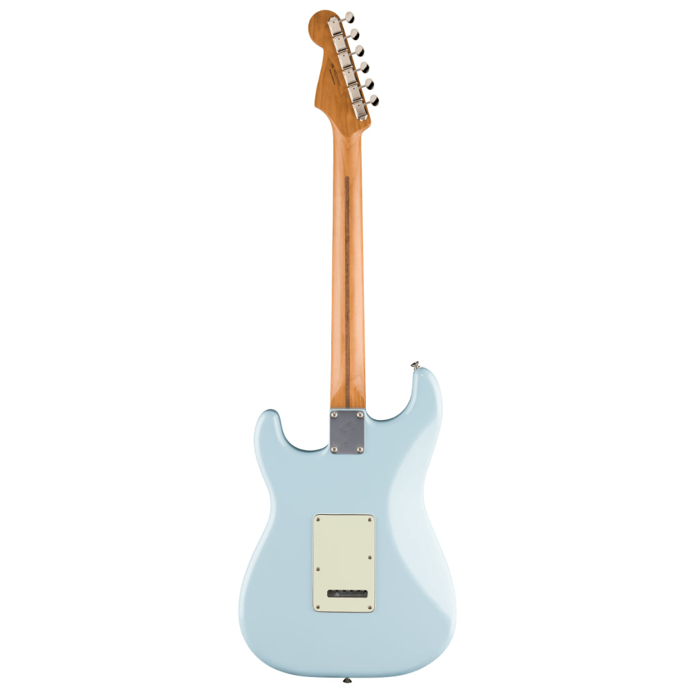 Fender Limited Edition Player II Stratocaster Sonic Blue Body View ; Fender Limited Edition Player II Stratocaster Sonic Blue Full View ; Fender Limited Edition Player II Stratocaster Sonic Blue Back View