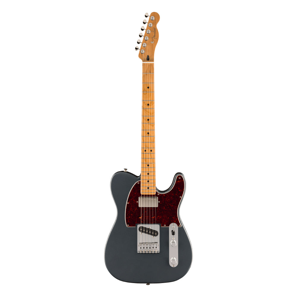 Fender Limited Edition Player II Telecaster Charcoal Frost Metallic Body View ; Fender Limited Edition Player II Telecaster Charcoal Frost Metallic Full View ; Fender Limited Edition Player II Telecaster Charcoal Frost Metallic Back View