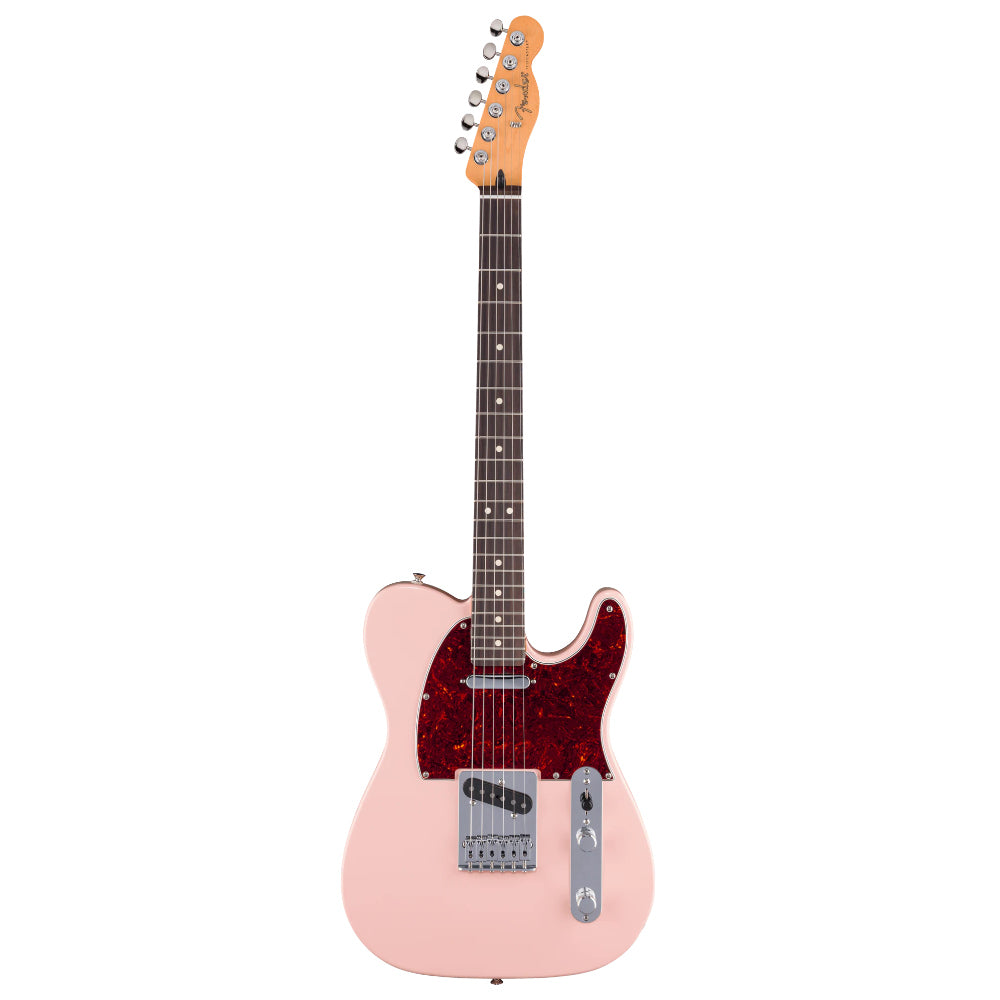 Fender Limited Edition Player II Telecaster Shell Pink Body View ; Fender Limited Edition Player II Telecaster Shell Pink Full View ; Fender Limited Edition Player II Telecaster Shell Pink Back View