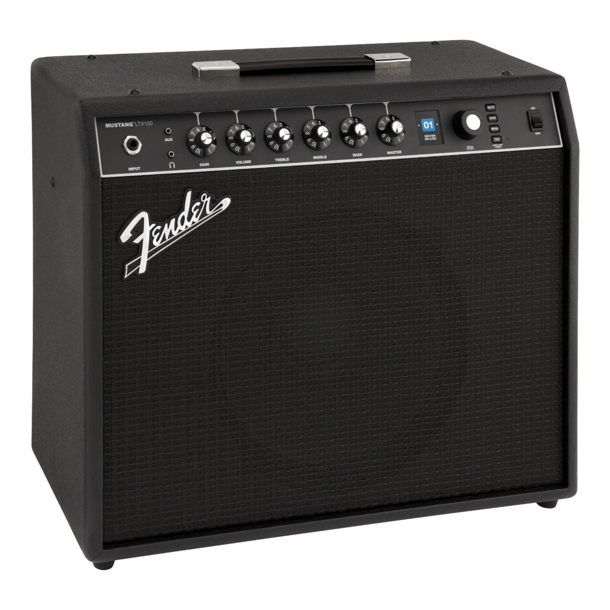Fender Mustang LTX100 Guitar Amplifier Angled View