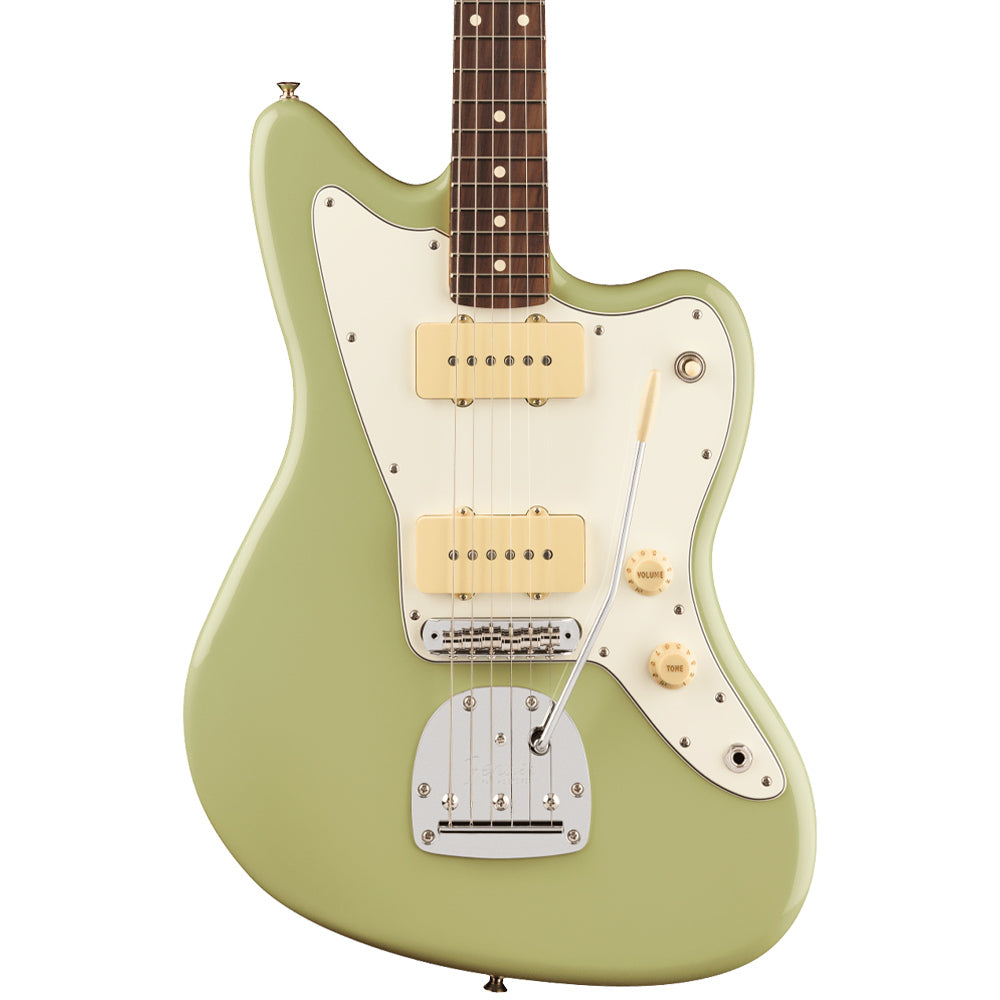 Fender Player II Jazzmaster Birch Green Electric Guitar Front ; Fender Player II Jazzmaster Birch Green Electric Guitar Full