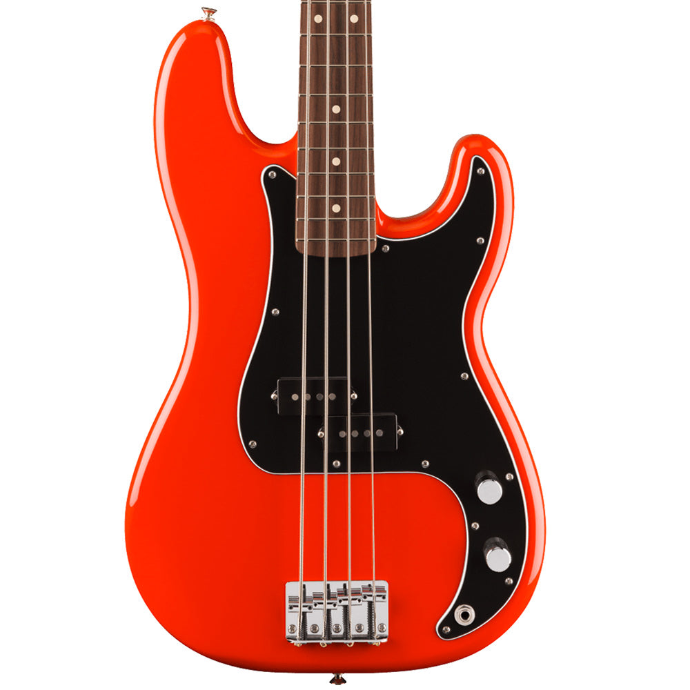 Fender Player II Precision Bass Coral Red Front ; Fender Player II Precision Bass Coral Red Full
