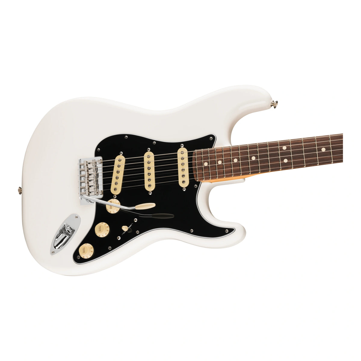 Fender Player II Stratocaster Rosewood Fingerboard (Polar White) Angle