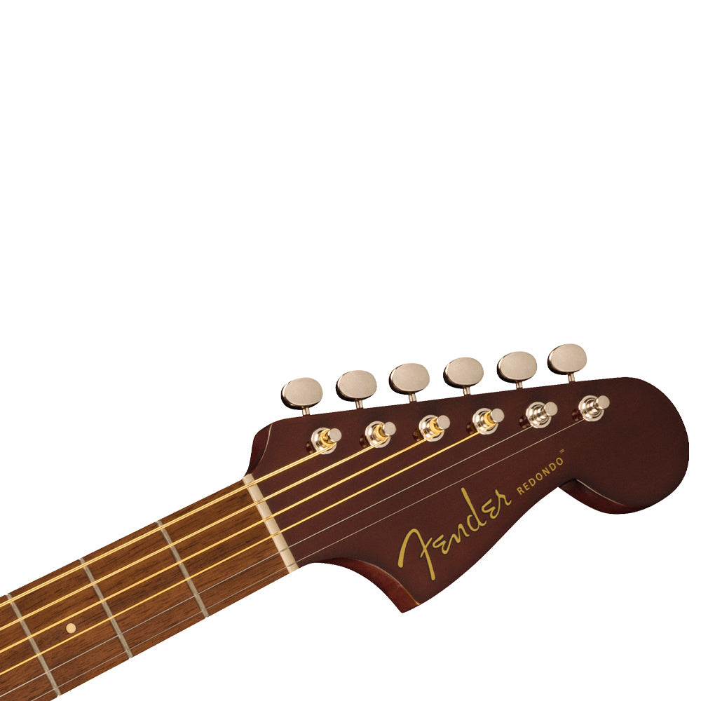 Fender Redondo Player Acoustic/Electric Guitar Natural Front ; Fender Redondo Player Acoustic/Electric Guitar Natural Full ; Fender Redondo Player Acoustic/Electric Guitar Natural Rear ; Fender Redondo Player Acoustic/Electric Guitar Natural Headstock